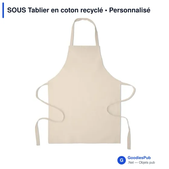 SOUS Tablier en coton recyclé - Image 1