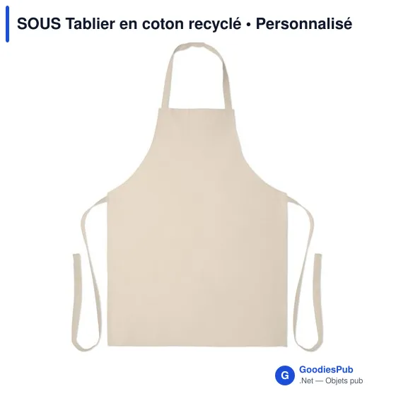 SOUS Tablier en coton recyclé - Image 2