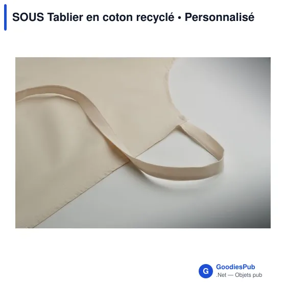 SOUS Tablier en coton recyclé - Image 5