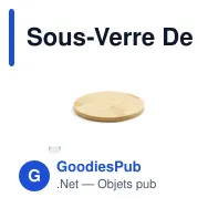Sous-Verre Derrik - Miniature 1