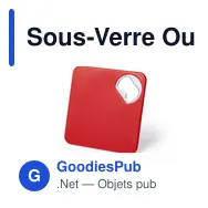 Sous-Verre Ouvre Bouteille Olmux - Miniature 1