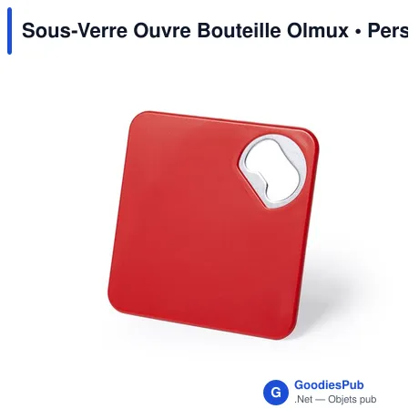 Sous-Verre Ouvre Bouteille Olmux