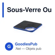 Sous-Verre Ouvre Bouteille Olmux - Miniature 3