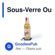 Sous-Verre Ouvre Bouteille Olmux - Miniature 5