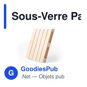 Sous-Verre Palet - Miniature 2