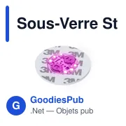Sous-Verre Stanfor - Miniature 3