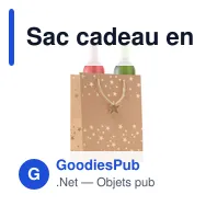 Sac cadeau en papier personnalisable avec logo - SPARKLE - Miniature 6