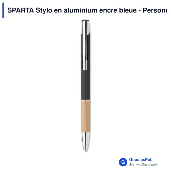 SPARTA Stylo en aluminium encre bleue - Image 12
