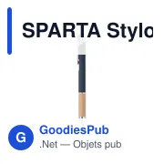 SPARTA Stylo en aluminium encre bleue - Miniature 8