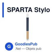 SPARTA Stylo en aluminium encre bleue - Miniature 9