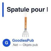 Spatule pour barbecue en acier inoxydable Saphira - Miniature 2