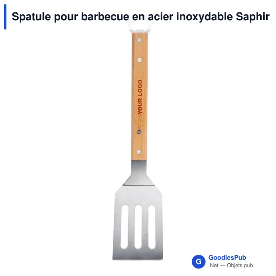 Spatule pour barbecue en acier inoxydable Saphira - Image 2