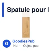 Spatule pour barbecue en acier inoxydable Saphira - Miniature 3