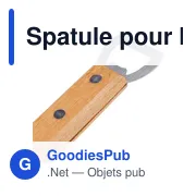 Spatule pour barbecue en acier inoxydable Saphira - Miniature 4
