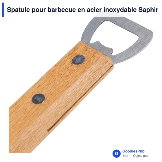 Spatule pour barbecue en acier inoxydable Saphira - Image 4