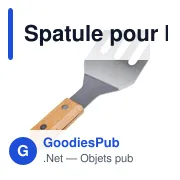 Spatule pour barbecue en acier inoxydable Saphira - Miniature 5