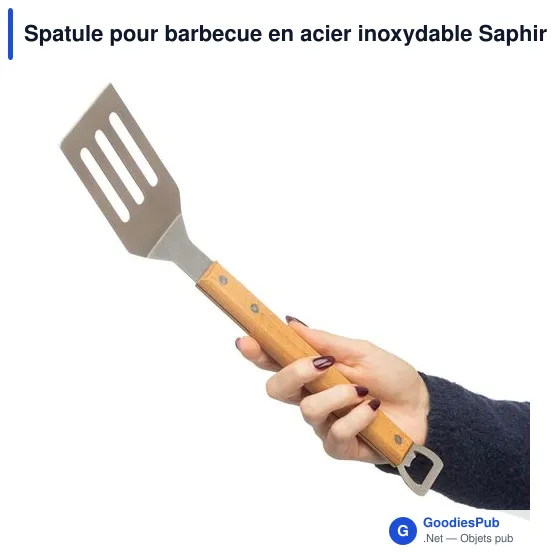 Spatule pour barbecue en acier inoxydable Saphira - Image 6