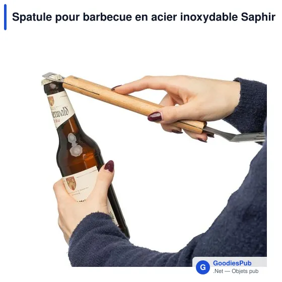 Spatule pour barbecue en acier inoxydable Saphira - Image 7