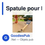Spatule pour barbecue en acier inoxydable Saphira - Miniature 8