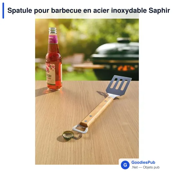 Spatule pour barbecue en acier inoxydable Saphira - Image 8