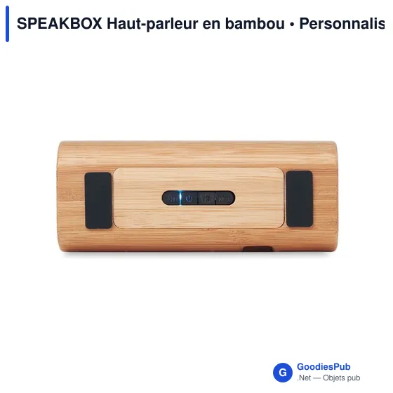 SPEAKBOX Haut-parleur en bambou - Image 4