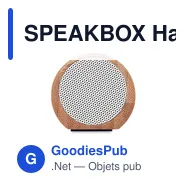 SPEAKBOX Haut-parleur en bambou - Miniature 5