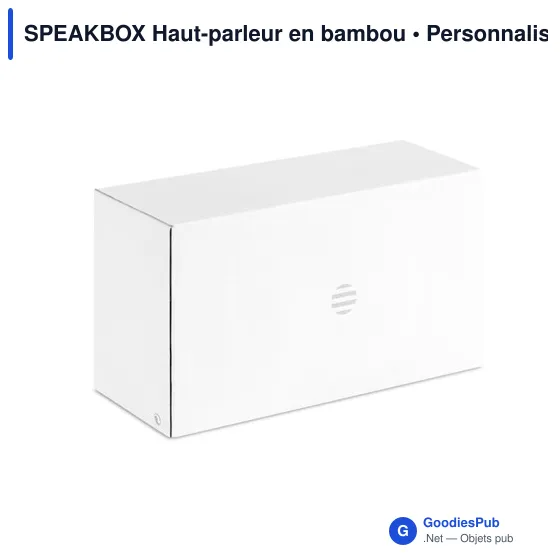 SPEAKBOX Haut-parleur en bambou - Image 8