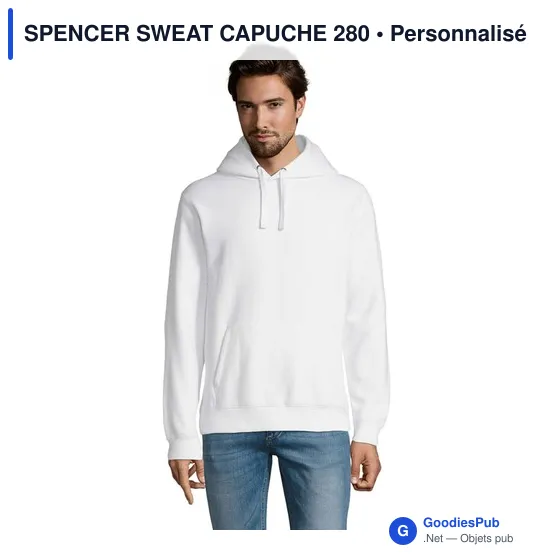 SPENCER SWEAT CAPUCHE 280 - Image 1