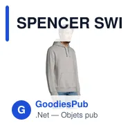 SPENCER SWEAT CAPUCHE 280 - Miniature 12