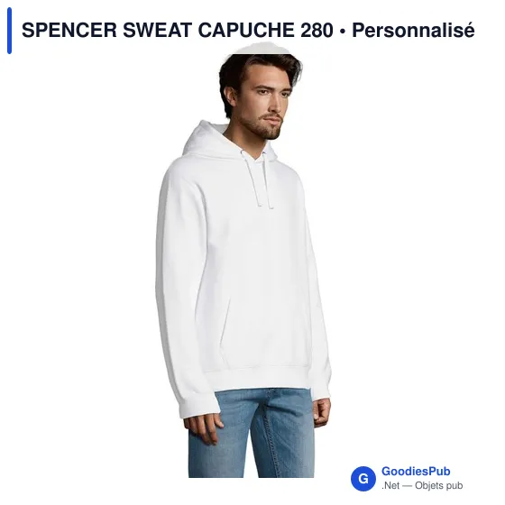 SPENCER SWEAT CAPUCHE 280 - Image 3