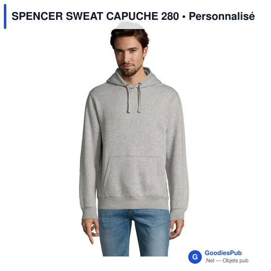 SPENCER SWEAT CAPUCHE 280 - Image 10