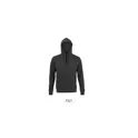 Variante anthracite chiné - SPENCER SWEAT CAPUCHE 280