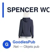 SPENCER WOMEN sweat femme 280g - Miniature 2