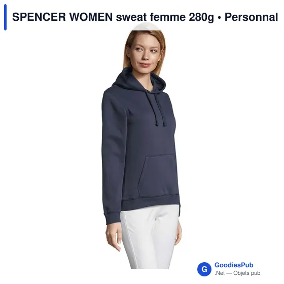 SPENCER WOMEN sweat femme 280g - Image 12