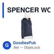 SPENCER WOMEN sweat femme 280g - Miniature 3