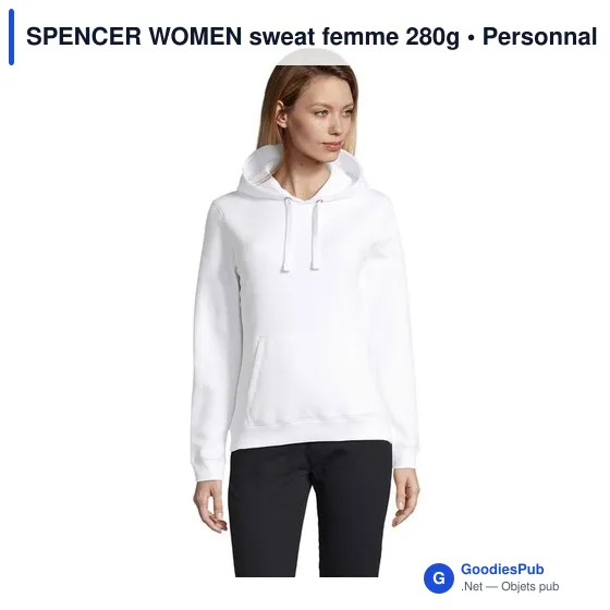 SPENCER WOMEN sweat femme 280g - Image 7