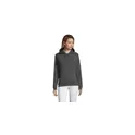 Variante anthracite chiné - SPENCER WOMEN sweat femme 280g