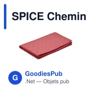 SPICE Chemin de table en polyester - Miniature 1