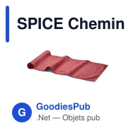 SPICE Chemin de table en polyester - Miniature 2