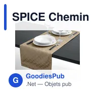 SPICE Chemin de table en polyester - Miniature 12