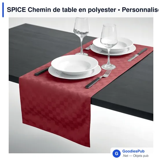 SPICE Chemin de table en polyester - Image 4