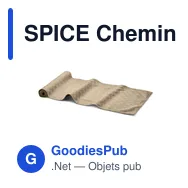 SPICE Chemin de table en polyester - Miniature 9