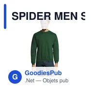 SPIDER MEN SWEATER 260g - Miniature 1