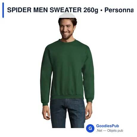 SPIDER MEN SWEATER 260g