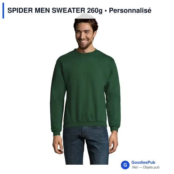 SPIDER MEN SWEATER 260g - Image 1