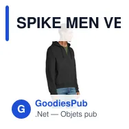 SPIKE MEN VESTE ZIP CAPUCHE - Miniature 12