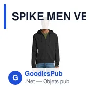 SPIKE MEN VESTE ZIP CAPUCHE - Miniature 10