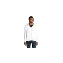 Variante blanc - SPIKE MEN VESTE ZIP CAPUCHE
