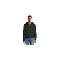 Variante noir - SPIKE MEN VESTE ZIP CAPUCHE