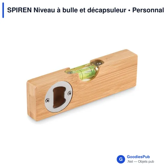 SPIREN Niveau à bulle et décapsuleur - Image 1